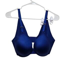 Soma Vanishing Back Bra 38C Blue Full Coverage Underwire